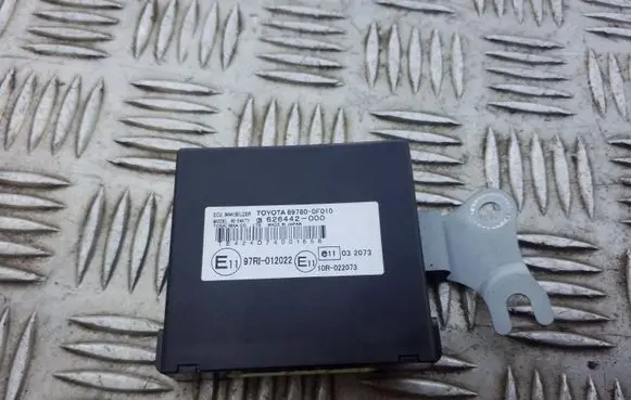 Toyota Corolla Verso AR10 Immobilizer control unit/module 897800F010 626442000 10R022073