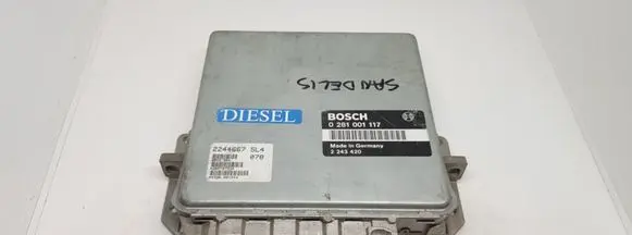 BMW 5 E34 Engine control unit/module 0281001117 2243420