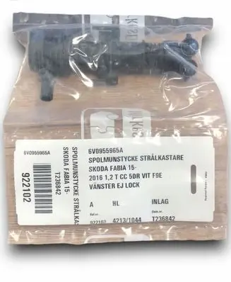 Skoda Fabia Mk3 (NJ) Headlight washer spray nozzle 6V0955965A