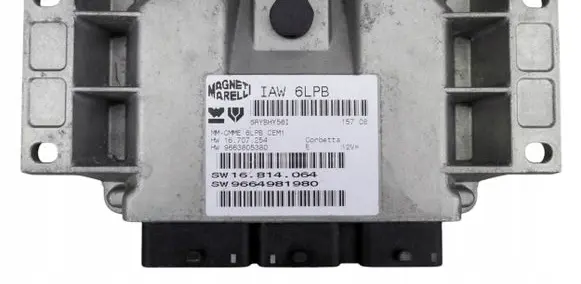 Citroen C4 I Picasso Engine control unit/module 9663805380