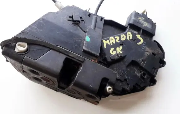 Mazda 3 I Rear door lock 2400074 ASSY1452169