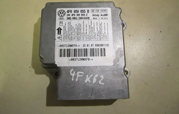 Audi A6 S6 C6 4F Airbag control unit/module 4F0959655B 4F0910655E 5WK43416