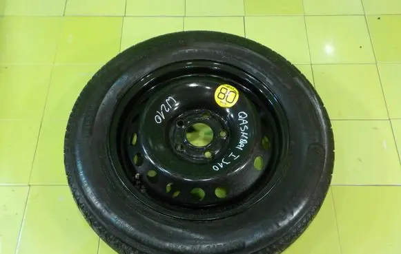 Nissan Qashqai+2 R16 spare wheel 