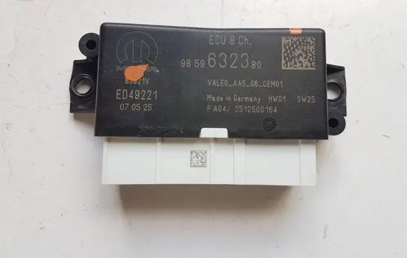 Peugeot 2008 II Parking PDC control unit/module 9859632380