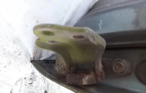 Mitsubishi Colt Front door upper hinge
