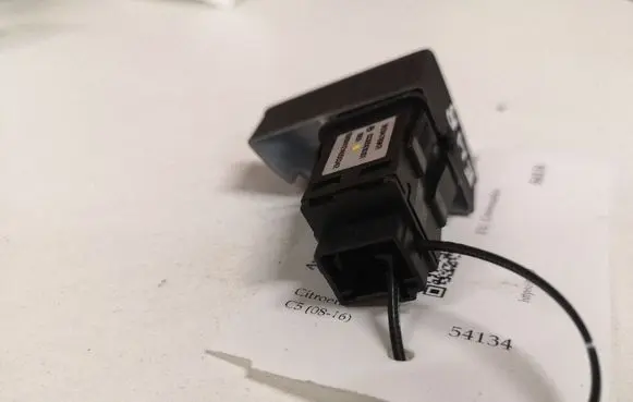 Citroen C5 Hazard light switch 96594789KR 03385010101