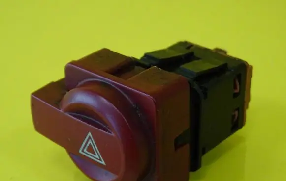 Citroen C4 I Hazard light switch 96480877KR