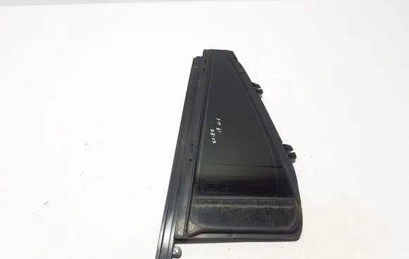 Rear vent window glass