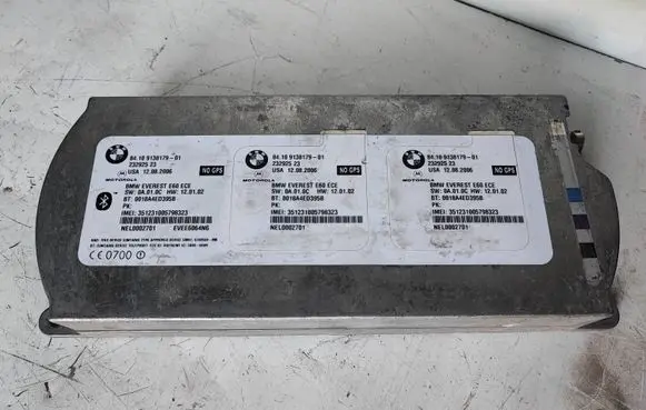 BMW 5 E60 E61 Bluetooth control unit module 9138179