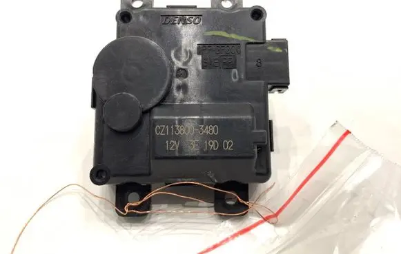 Air flap motor/actuator