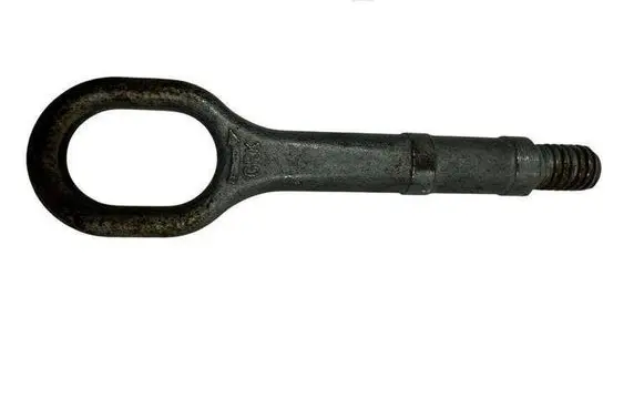 Towing hook eye
