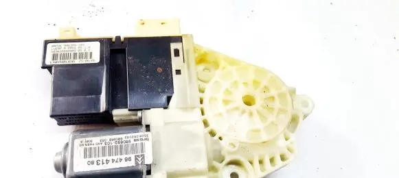 Citroen C4 I Front door window regulator motor 9647441380 984940100