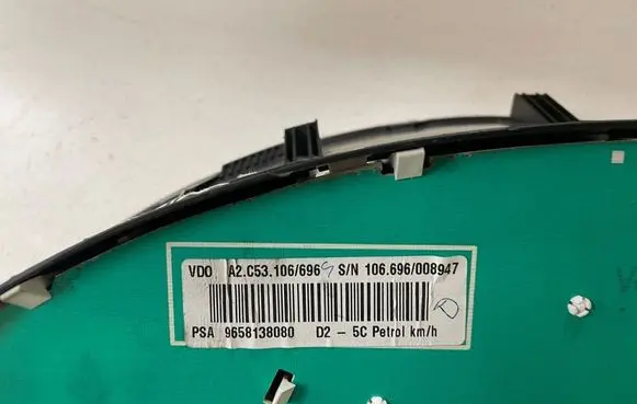 Peugeot 407 Speedometer (instrument cluster) 9658131080 A2C53106696 A2C53010609