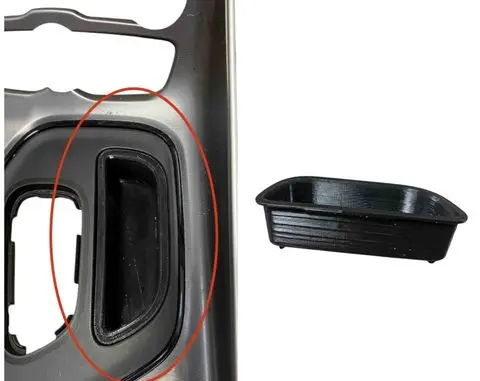 Dodge Challenger Gear shifter surround trim plastic 5RJ51DX9AA