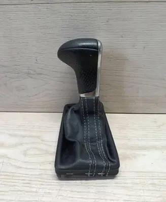 Audi A6 S6 C7 4G Gear lever shifter trim leather/knob 4G1713139P