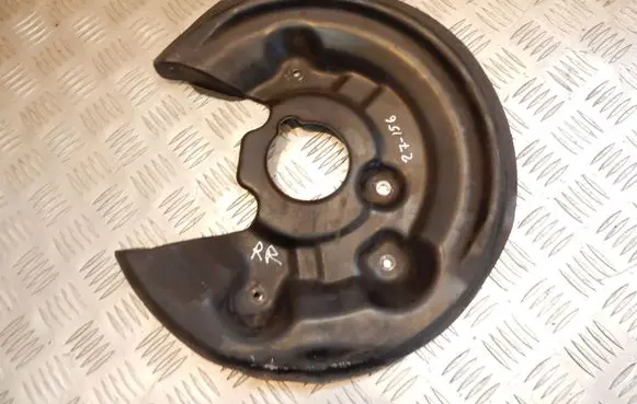Volkswagen PASSAT B6 Rear brake disc plate dust cover 3C0615611H 27156