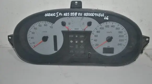 Renault Scenic I Speedometer (instrument cluster) 8200071811 501020250000 09043289906