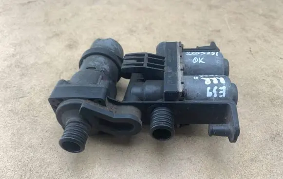 Coolant heater control valve
