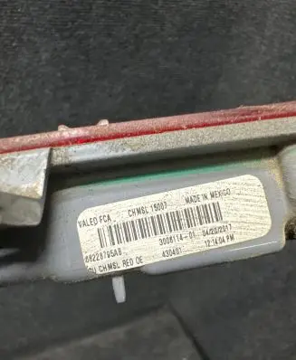Chrysler Pacifica Third/center stoplight 68228795AB 3006114 CMMSL15007