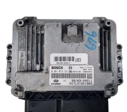Hyundai Getz Engine control unit/module 391032A511 0281013141 A1TL4T2EI06S