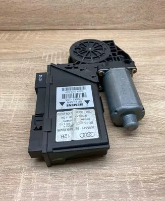 Audi A4 S4 B7 8E 8H Front door window regulator motor 8E1959802B 5WK47006