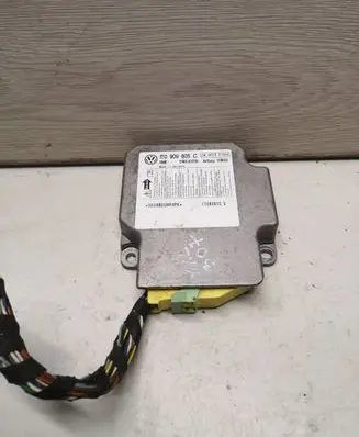 Volkswagen Touran I Airbag control unit/module 1T0909605C 5WK43518 09H025S1500