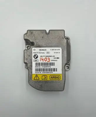 BMW X3 E83 Airbag control unit/module 3424581 31342458101Q 0285001870