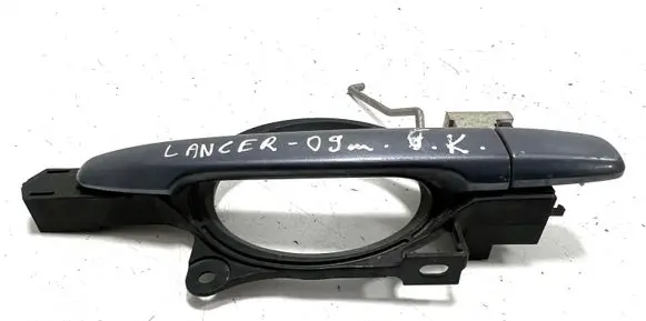 Mitsubishi Lancer X Rear door exterior handle