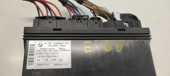 BMW 5 E60 E61 Comfort/convenience module 6135916883301 E6XKBM 5WK49111C