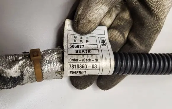 BMW X1 E84 Wires (starter motor) 7810859 7810860