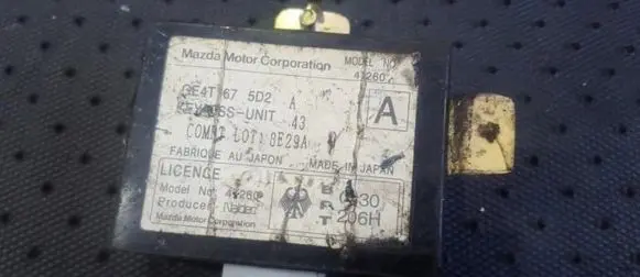 Mazda 626 Immobilizer control unit/module GE4T675D2A