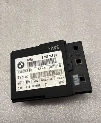 BMW 5 E60 E61 Seat control module 9159166 000119142 00402096B