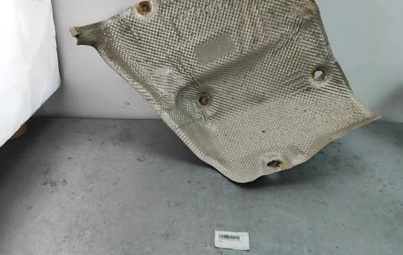 BMW 5 F10 F11 Exhaust heat shield 51487193499 7193499