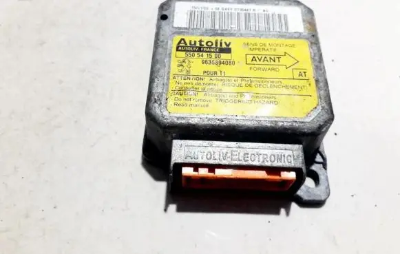 Peugeot 206 Airbag control unit/module 550541500 9636894080