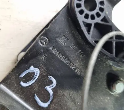 Mercedes-Benz E W212 Seat back rest lock catch A2129200275