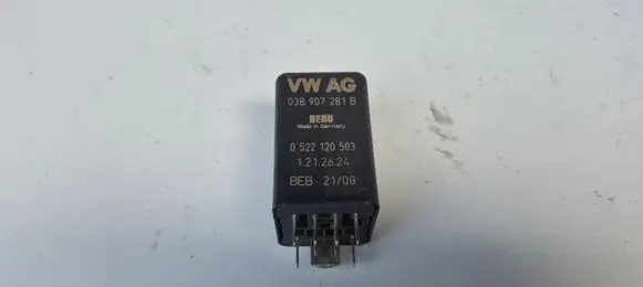Audi A6 S6 C7 4G Glow plug pre-heat relay 038907281B 457