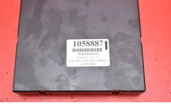 Audi A4 S4 B8 8K Comfort/convenience module 8K0907064M