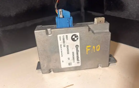 BMW 5 GT F07 Camera control unit module 9240222 5WK66011