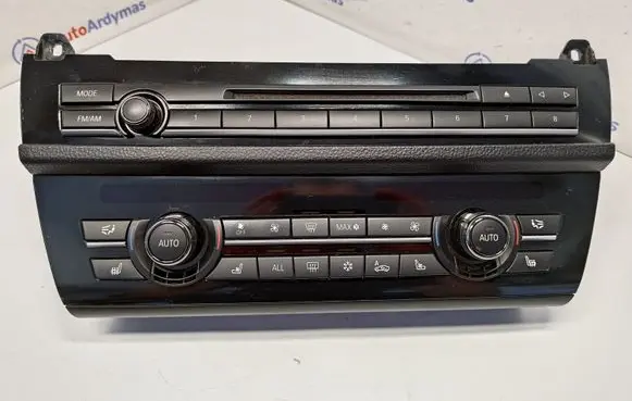 BMW 5 F10 F11 Climate control unit 9263754