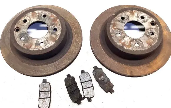 Nissan Qashqai+2 Brake discs and calipers set 