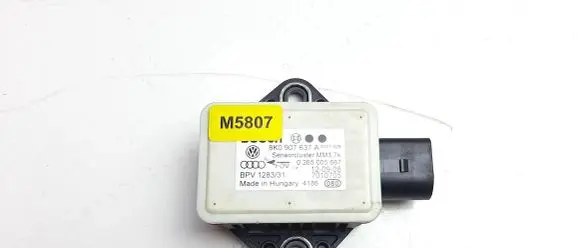 Audi A4 S4 B8 8K ESP acceleration yaw rate sensor 8K0907637A 0265005667