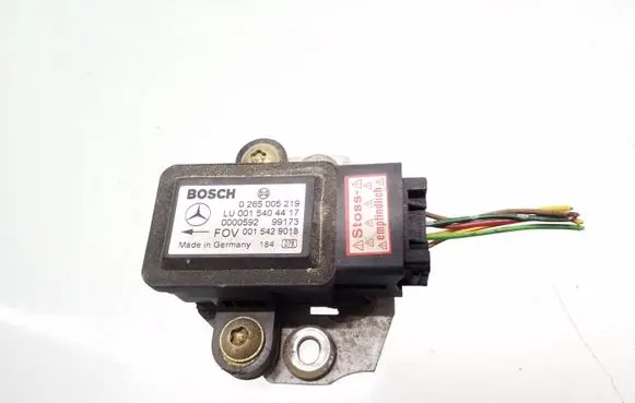 Mercedes-Benz A W168 ESP acceleration yaw rate sensor 0265005219 0015429018