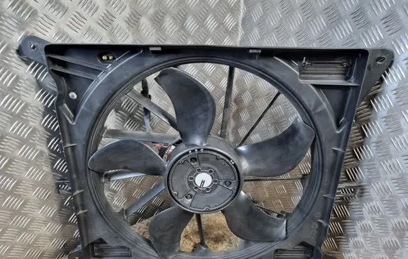Electric radiator cooling fan