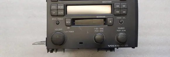 Volvo S80 Radio/CD/DVD/GPS head unit 8651145