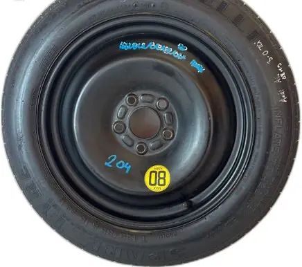 Ford Focus R12 spare wheel