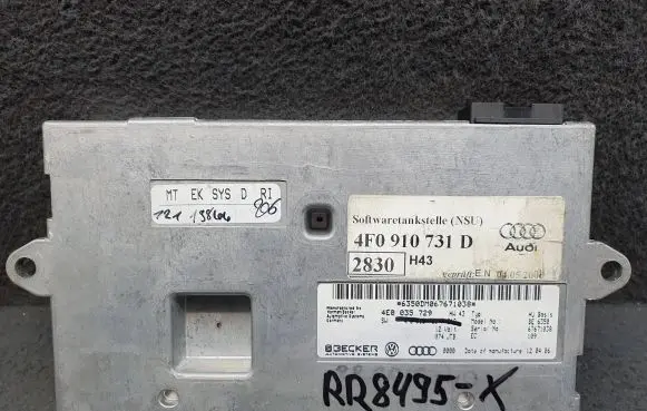 Audi A6 S6 C6 4F MMI control unit 4F0910731D 4E0035729