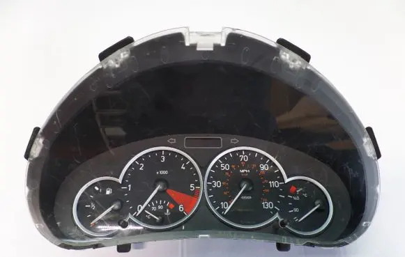 Peugeot 206 Speedometer (instrument cluster) 9659731880