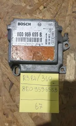Audi A4 S4 B6 8E 8H Airbag control unit/module 8E0959655B