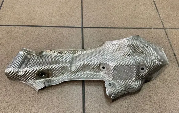 Audi A6 S6 C7 4G Heat shield in engine bay 4G0399299A