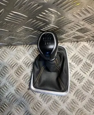 Opel Crossland X Gear lever shifter trim leather/knob 55506455 98325278YX